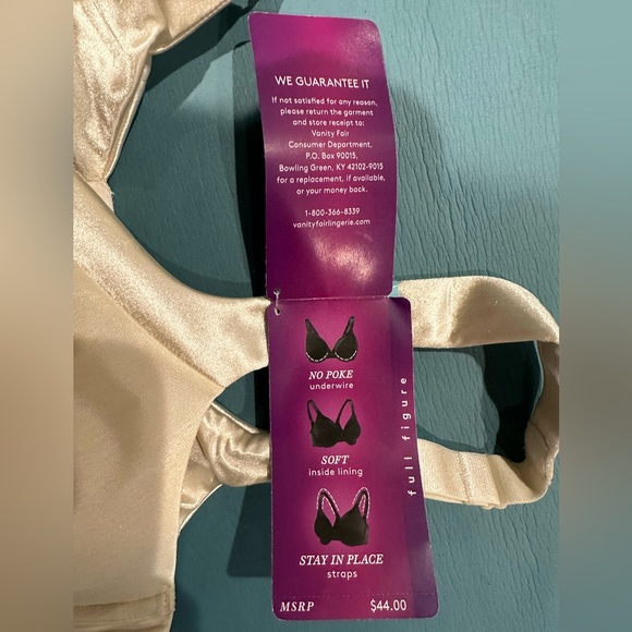 NWT Vanity Fair bra size 44C - Picture 3 of 4